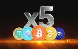 Партнерські винагороди за криптовалюту тепер у 5 разів вищі!